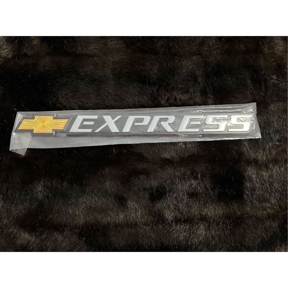 Chevrolet express Emblem Rear‎ Door 3D Nameplate Badge New
